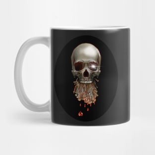 I Love You Like Enoki Lover Skull Mug